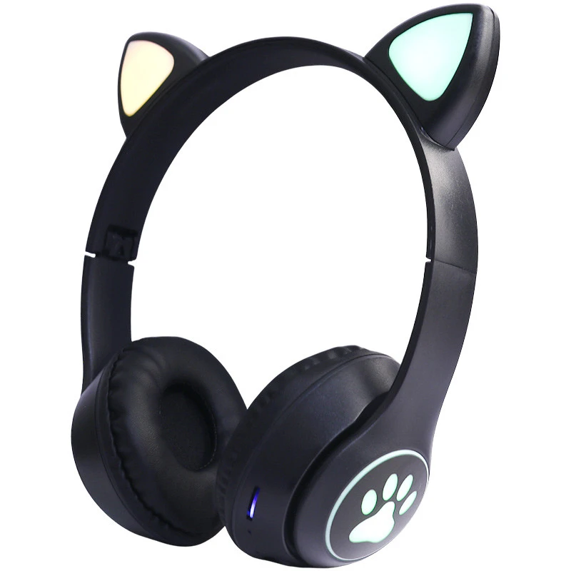 هدفون بلوتوثی طرح گربه مدل RGB MZ-023