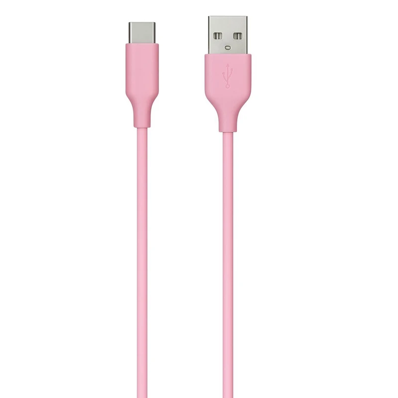 کابل صورتی تبدیل USB به USB-C جلیکو  طول 1 متر