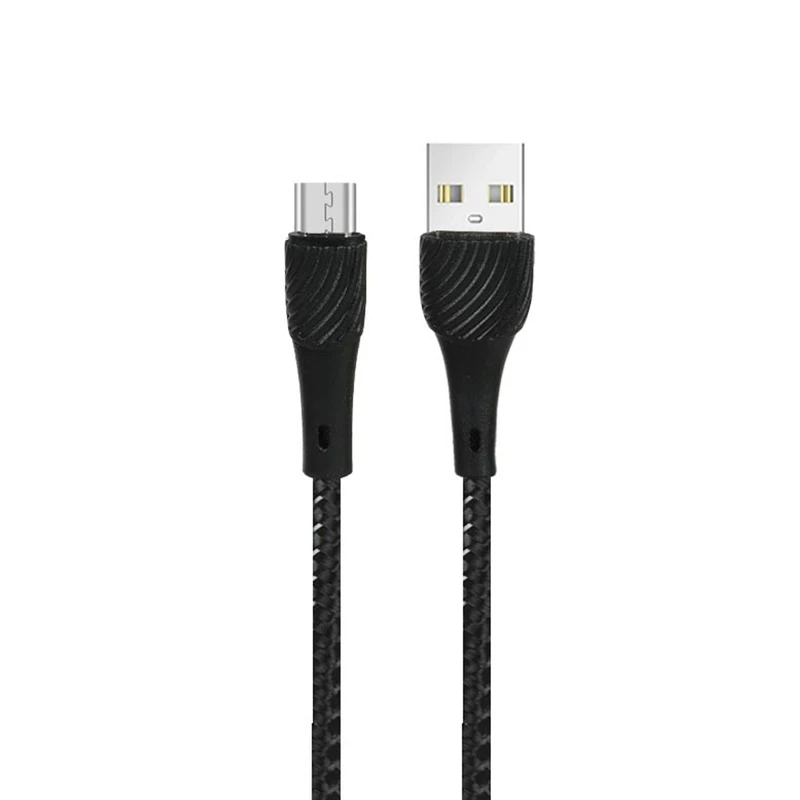 کابل تبدیل USB به microUSB مدل F-D003 کنفی طول 1 متر