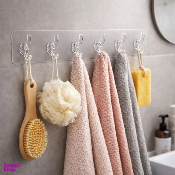آویز چسبی دیواری حوله